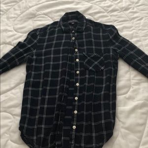 Dark blue flannel